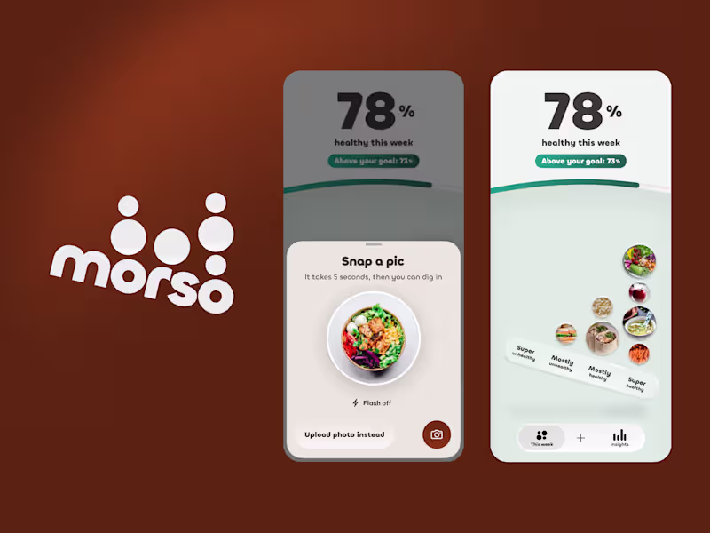Cover image for Morso — A food journal built around balance, not perfection