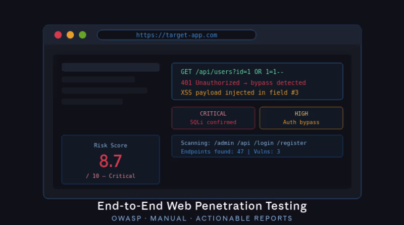 Cover image for VaultCheck - End-to-end web penetration testing