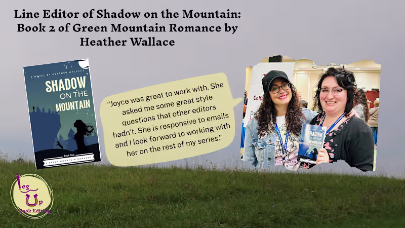 Cover image for Line Editing for 'Shadow on the Mountain: Book 2'