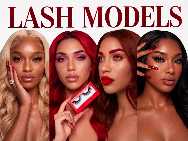 Cover image for AI Lash Model Images | Custom Brand-Matched, Commercial Use