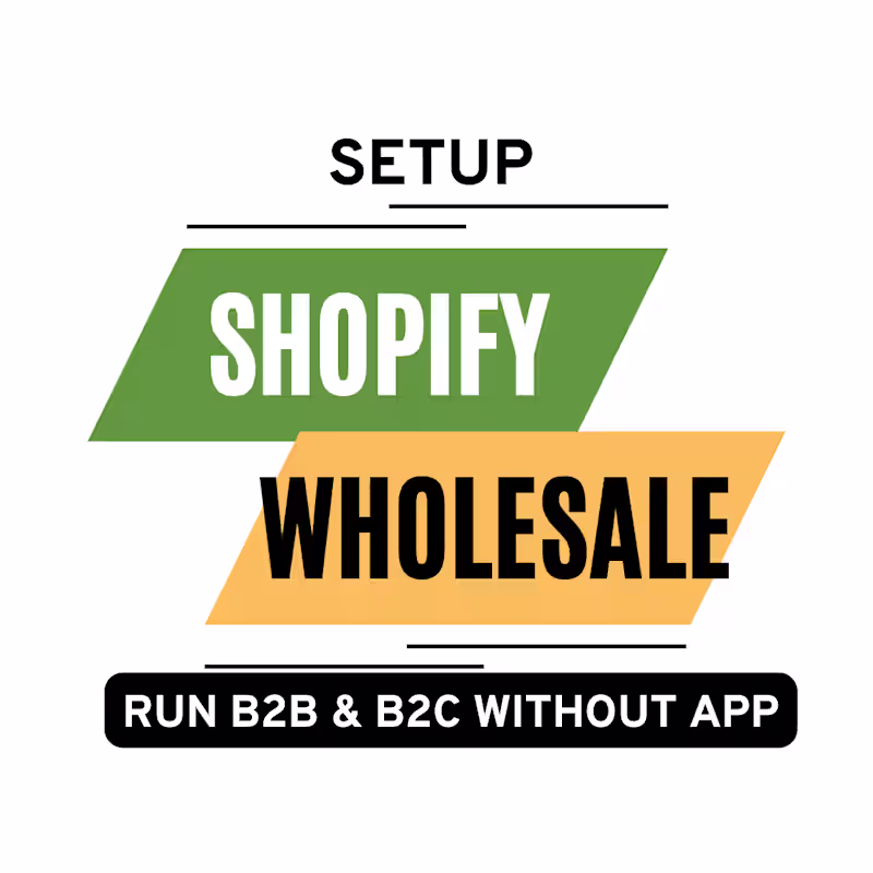 Cover image for Setup B2B area on Shopify store - Run B2B & B2C together