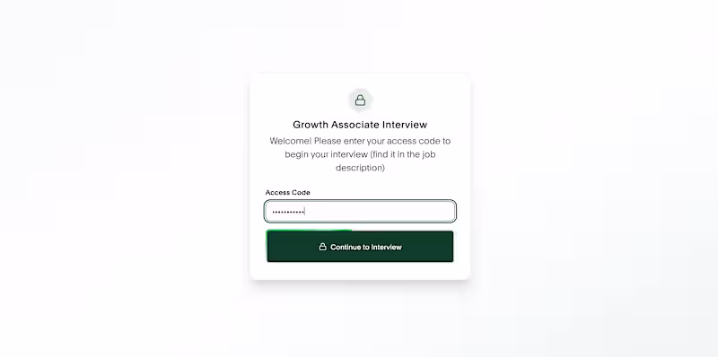 Cover image for Voice AI Interviewer