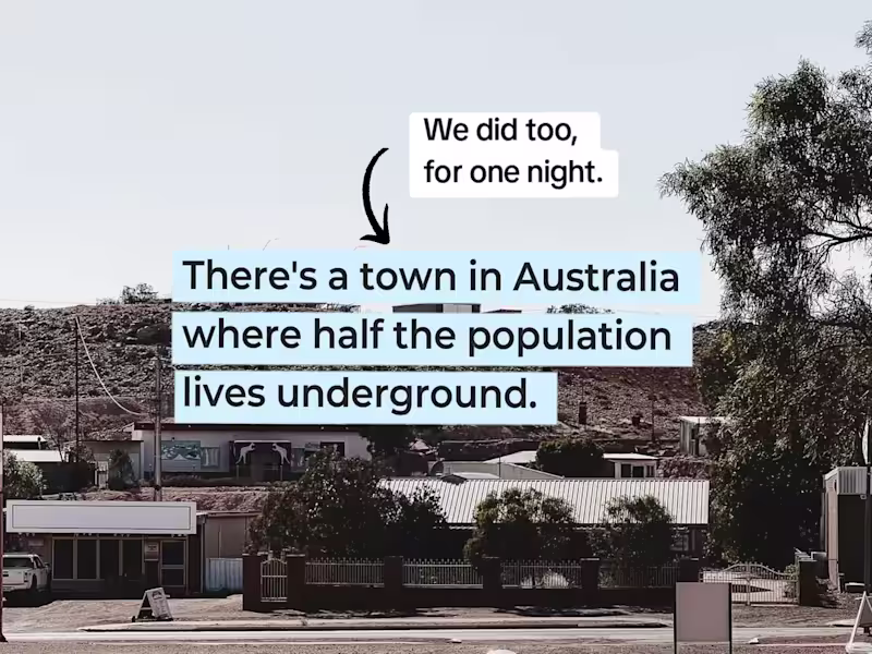 Cover image for Coober Pedy - Organic TikTok Content