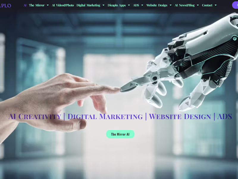 Cover image for AI-Powered Website Design & Digital Marketing Solutions