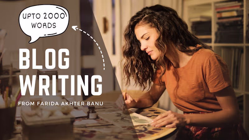 Cover image for blog writing ai blog writing seo blog writing