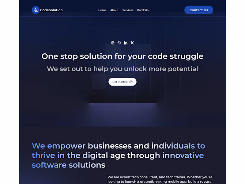 Cover image for Conversion Optimized Landing Page UI/UX Design 