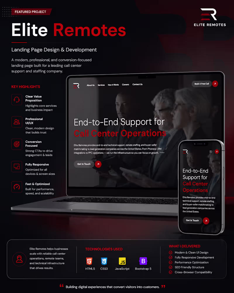 Cover image for Elite Remotes
I had the opportunity
