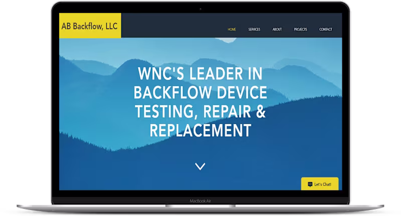 Cover image for AB Backflow LLC — Asheville Brand & Web Designer | Thrive Design
