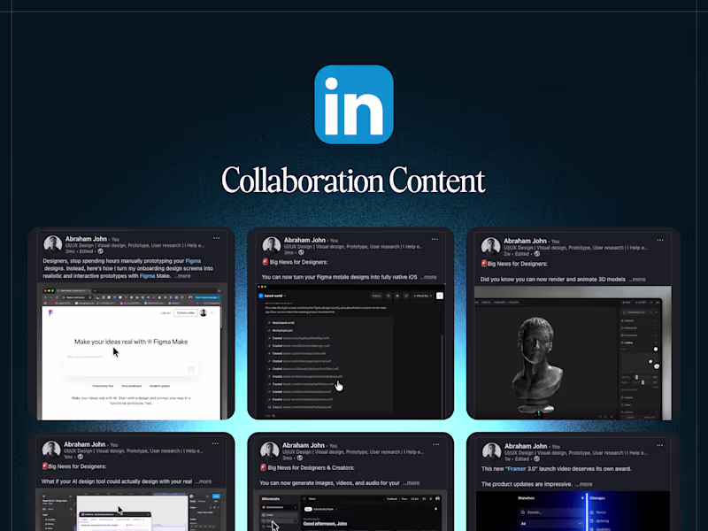 Cover image for Sponsored LinkedIn Content Promotion for Tech & Design Brands