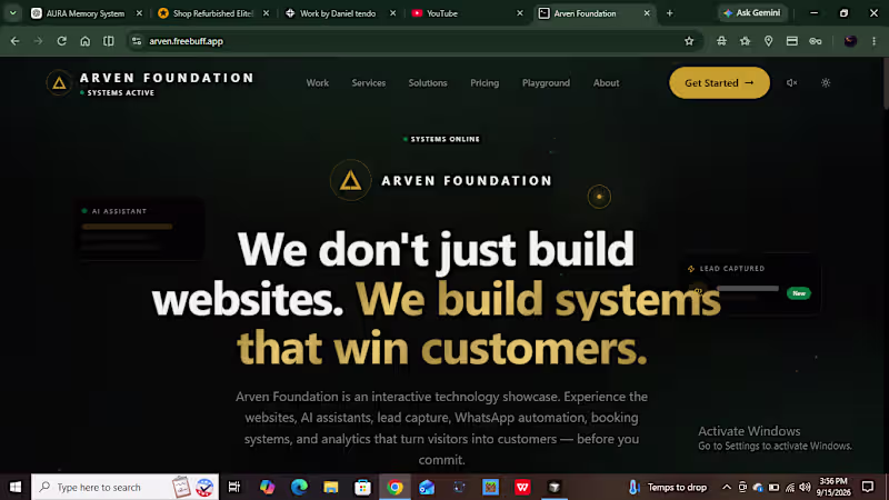 Cover image for High-Converting Business Website