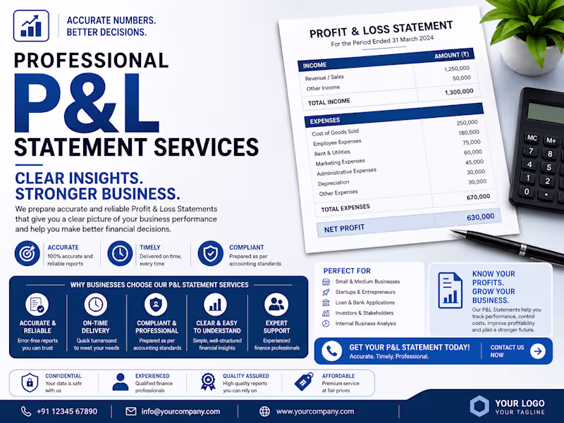 Cover image for ClearBooks P&L Services and FinVision Reports