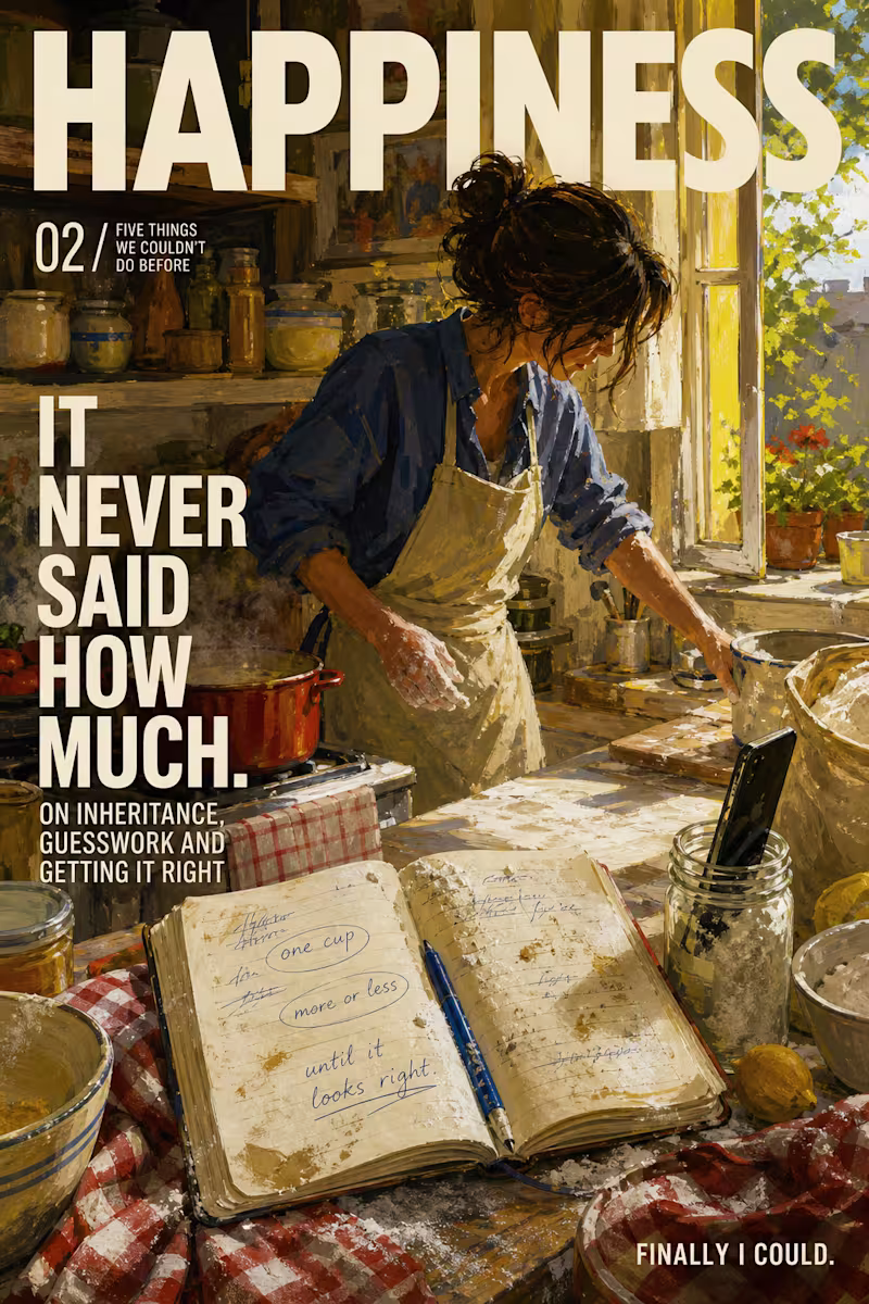 Cover image for FINALLY I COULD
There are things