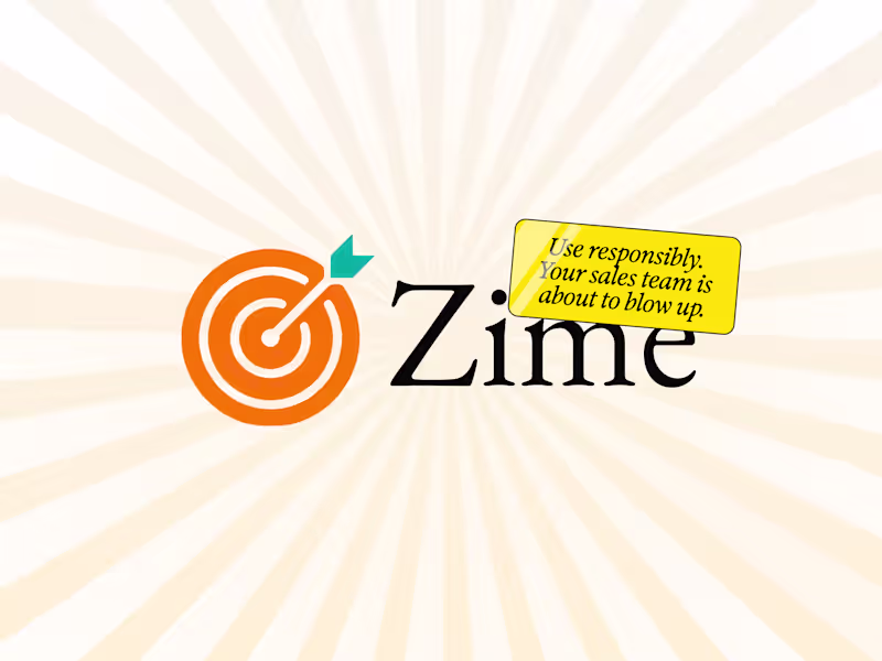 Cover image for Behavioral Science-Driven Website for Zime