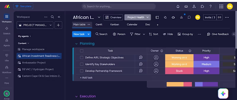 Cover image for Project Management & Workflow System