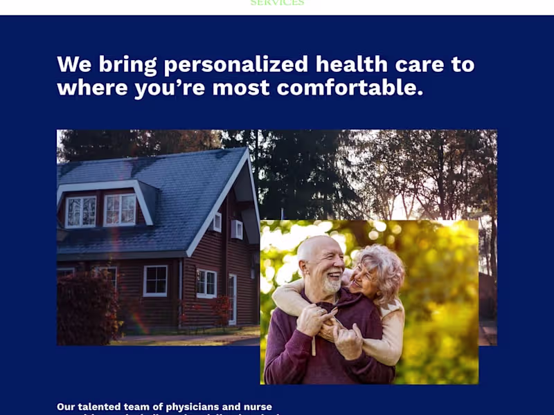 Cover image for Medical Services Website