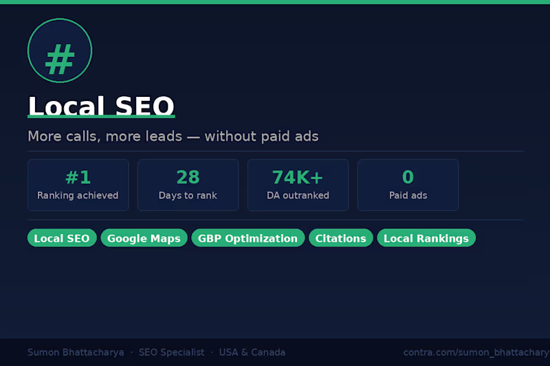 Cover image for Local SEO for Service Businesses — More Calls, More Leads