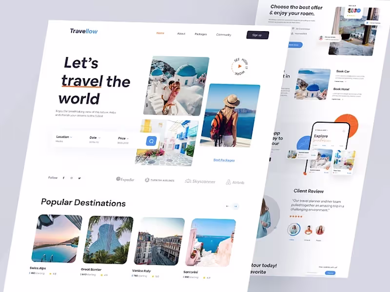 Cover image for Full Stack Hotel Booking Web App Built for Higher Conversion...