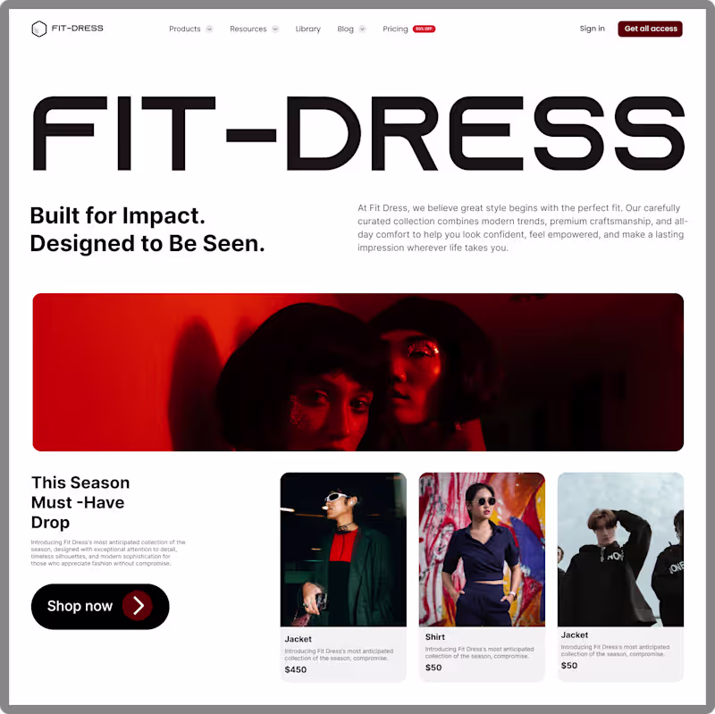 Cover image for 🚀 Fashion Meets Digital Experience
Excited