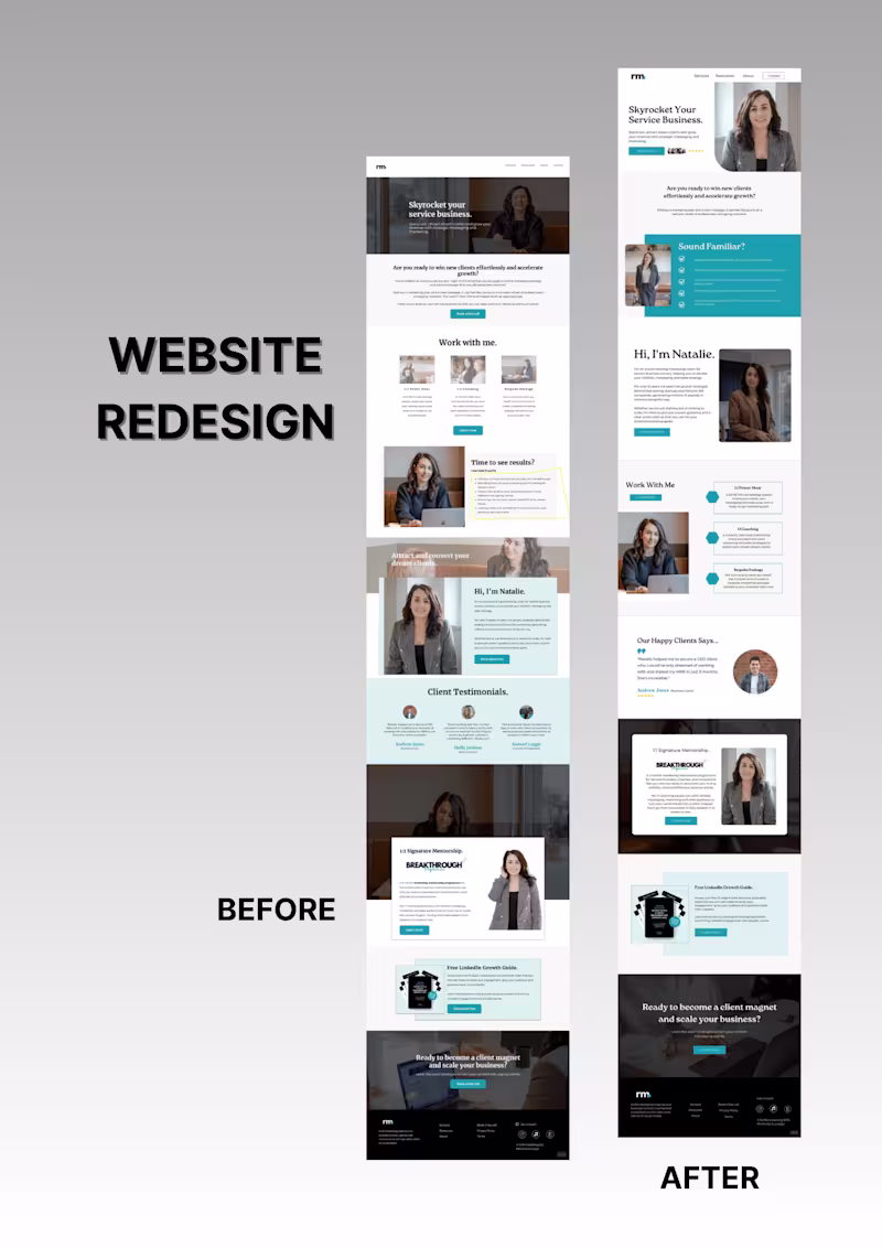 Cover image for Website Redesign