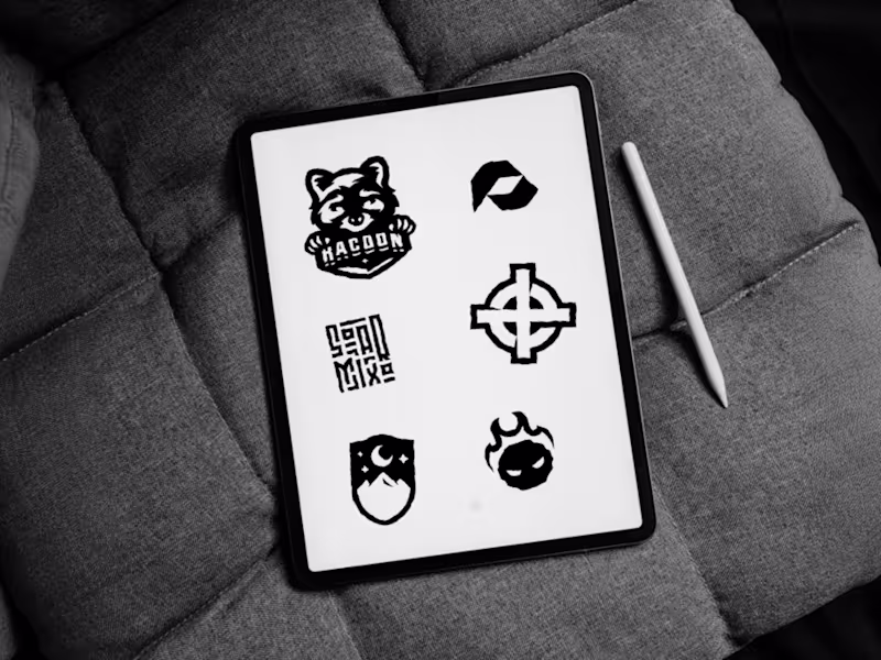 Cover image for Logo Design – B&W Collection | Logofolio