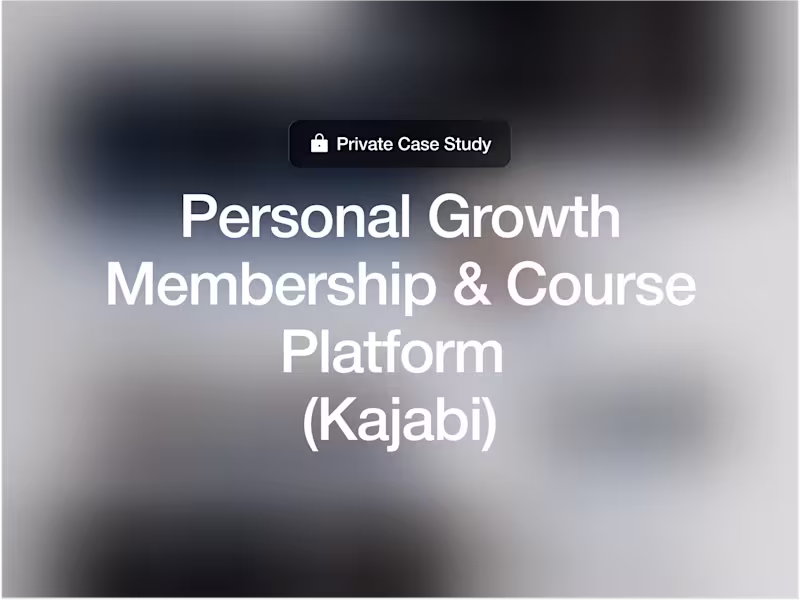 Cover image for Subscription-Based Learning Platform Development in Kajabi