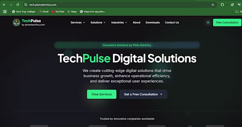 Cover image for Digital Solution Website