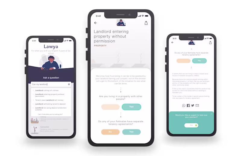 Cover image for Automated legal advice