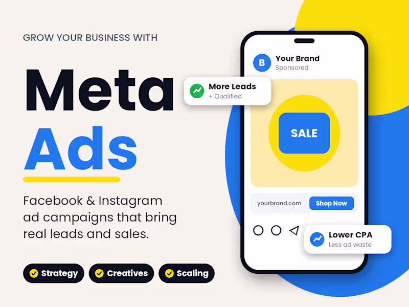 Cover image for High-Converting Facebook & Instagram Ad Campaigns