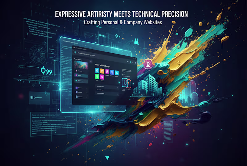 Cover image for Company and personal websites