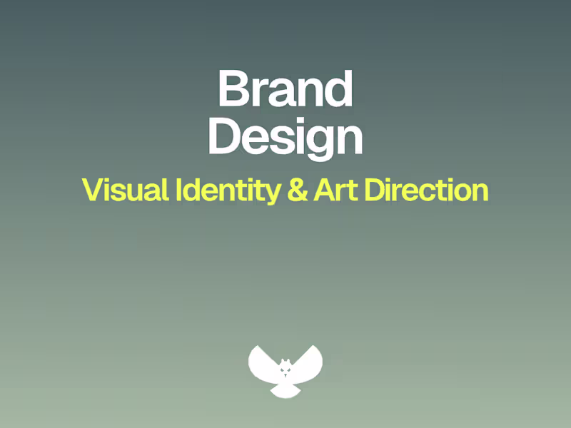 Cover image for Brand Design — Visual Identity & Art Direction