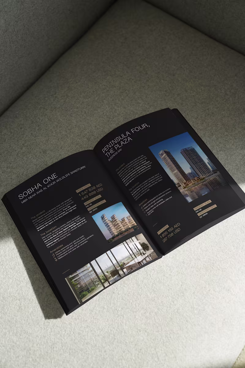 Cover image for Brochure Design Real Estate, Dubai
This