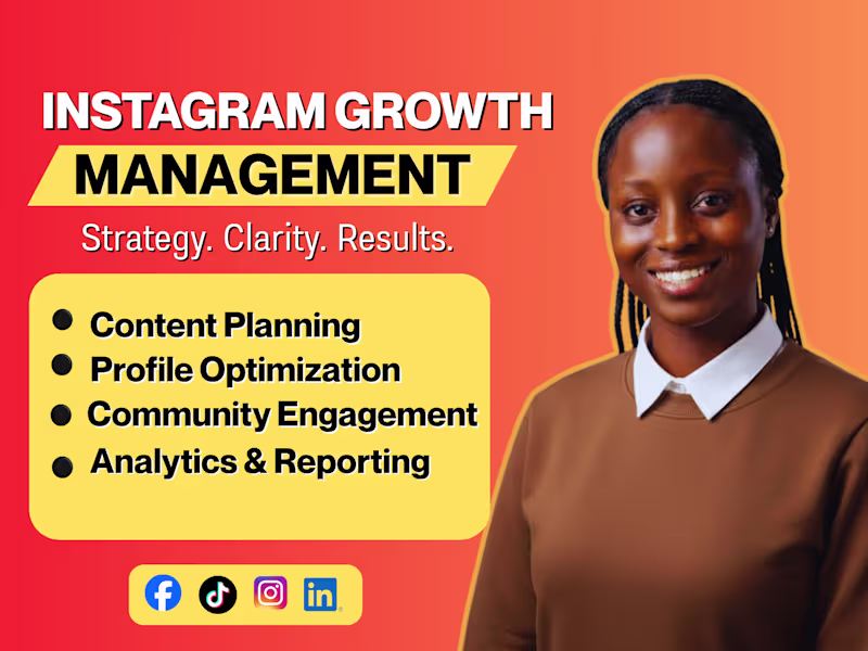 Cover image for Instagram Growth Management
