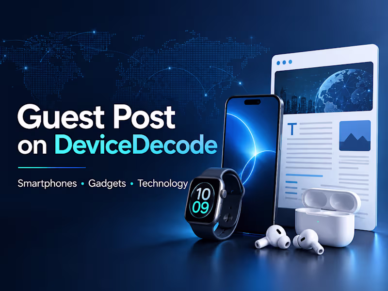 Cover image for Publish a Guest Post on DeviceDecode Tech Blog