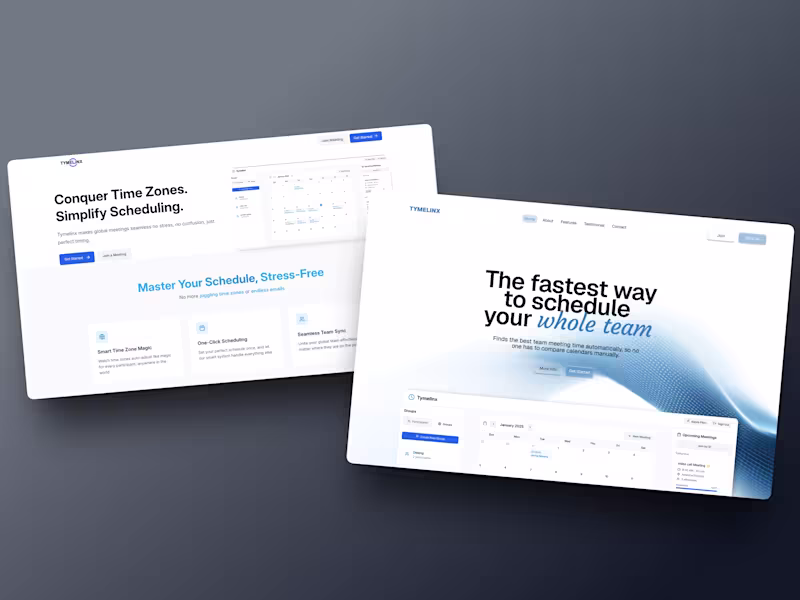 Cover image for  Professional SaaS Landing Page UX redesign