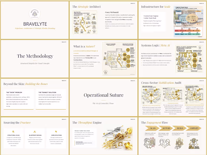 Cover image for Bravelyte Investor Readiness Pitch Deck