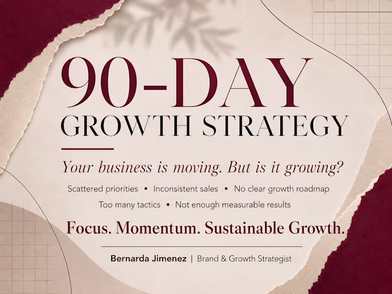 Cover image for 90-Day Growth Strategy