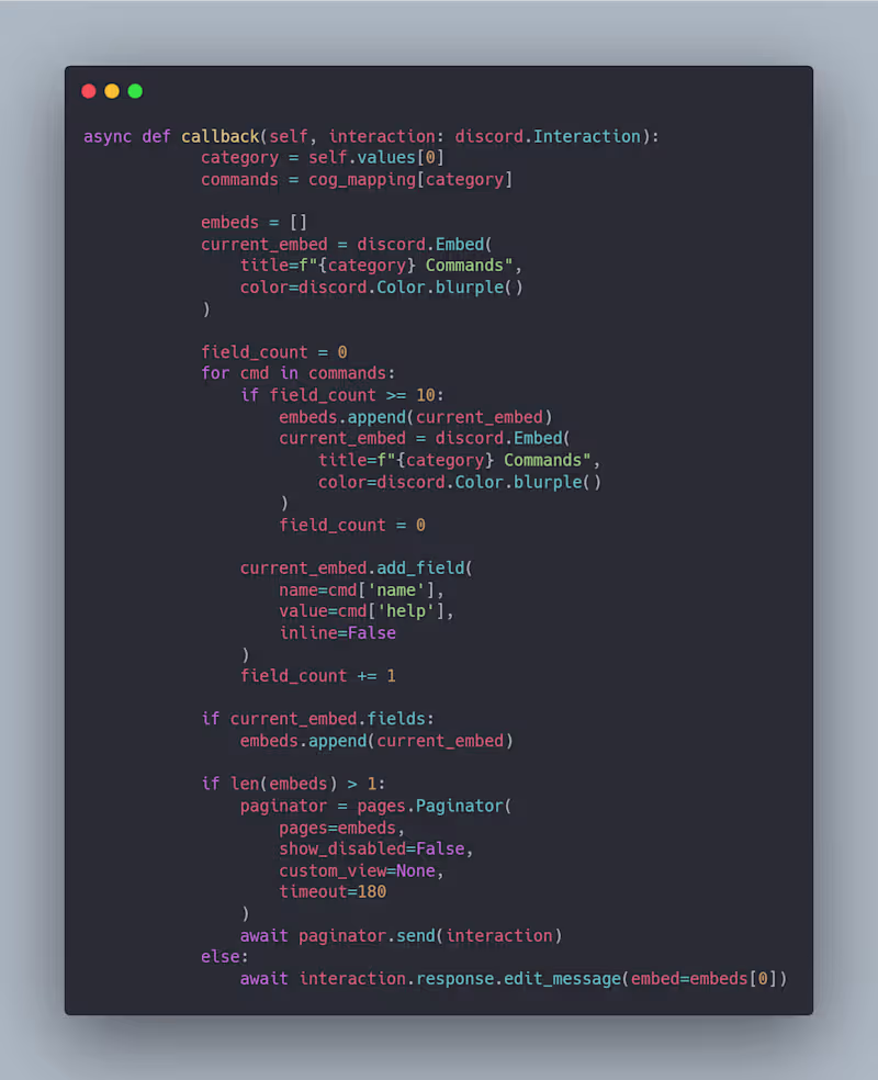 Cover image for Built a feature-rich, asynchronous Discord