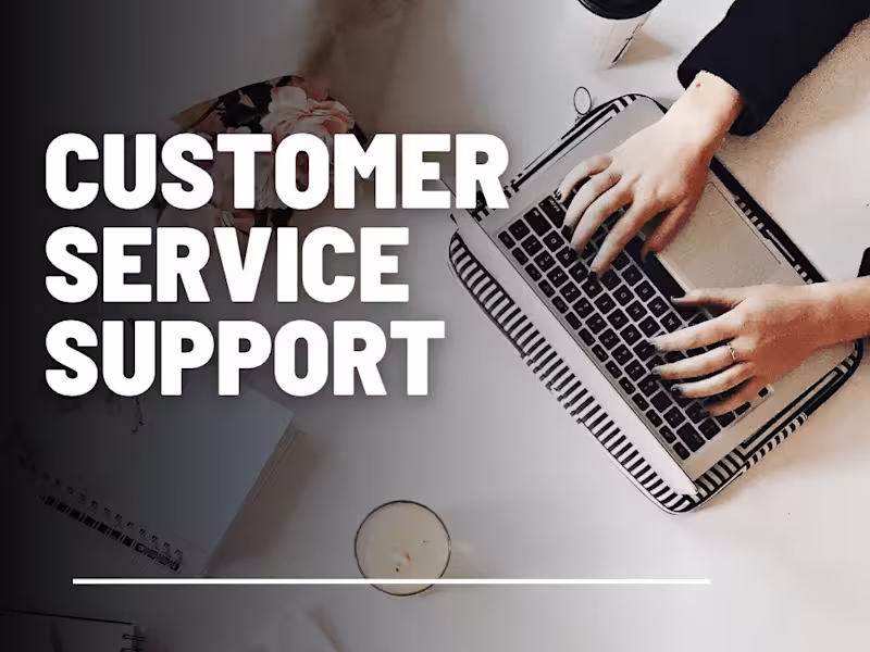 Cover image for Customer support service 