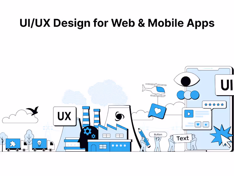 Cover image for UI/UX Design for Web & Mobile Apps
