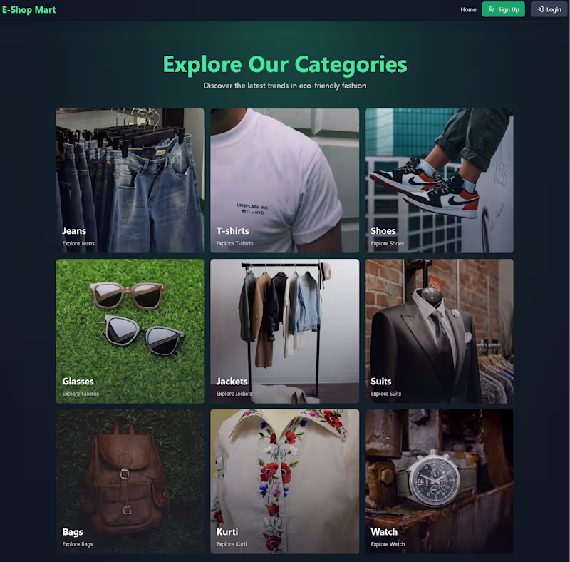 Cover image for "Full-stack e-commerce platform built with