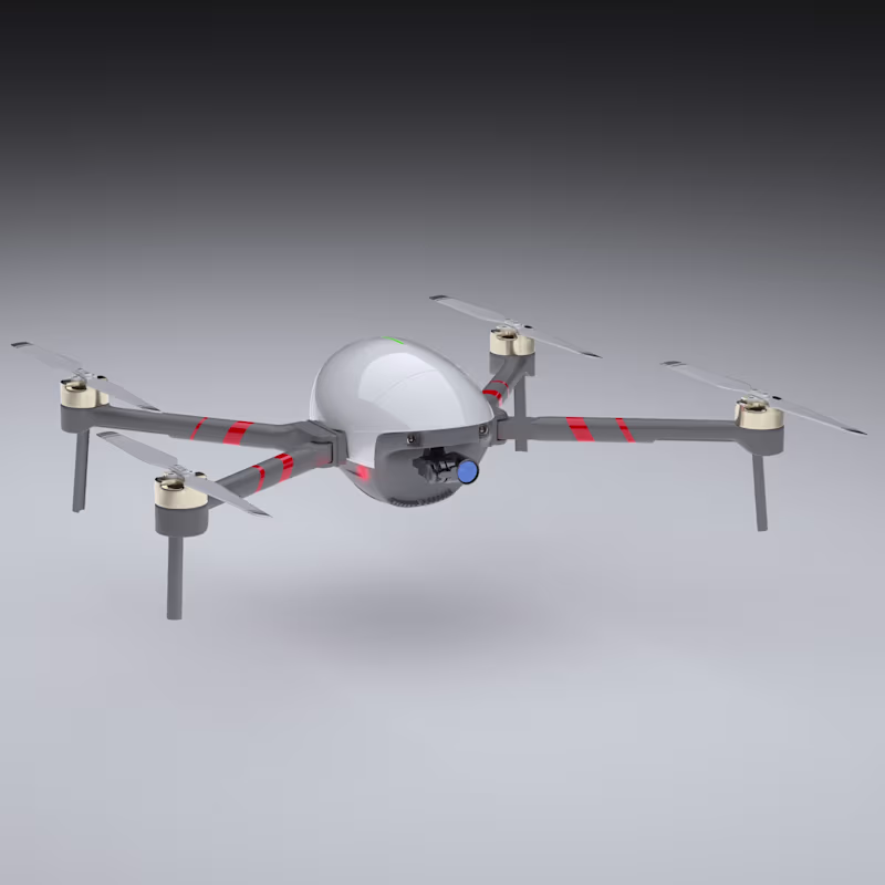 Cover image for Drone 3D model replica