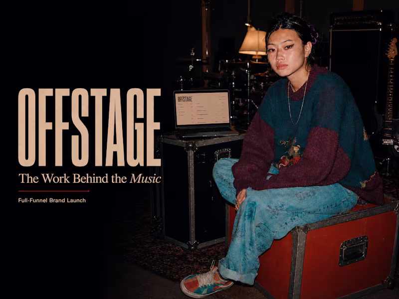 Cover image for Offstage: Streamlining Music Release for Independent Artists