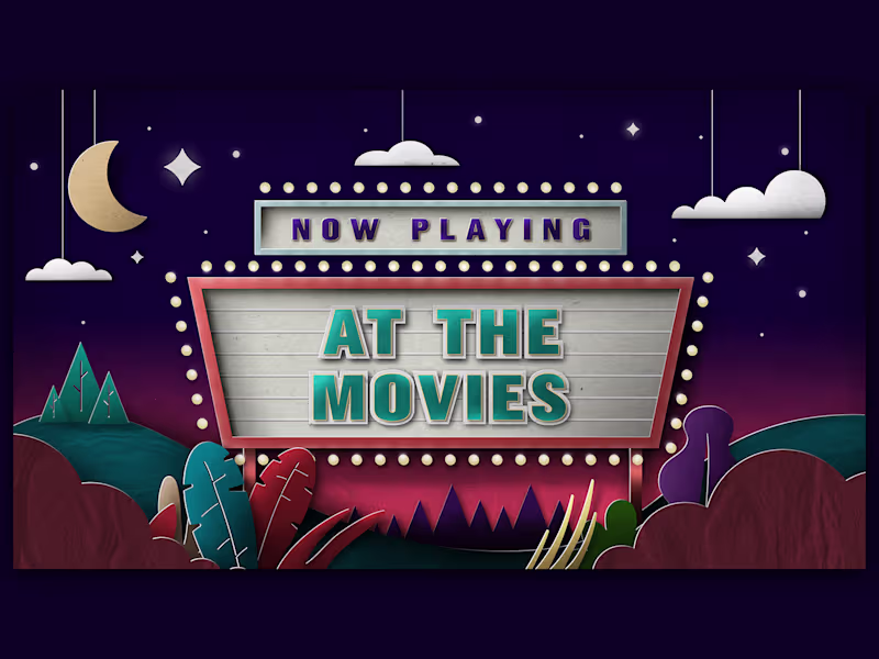 Cover image for At the Movies