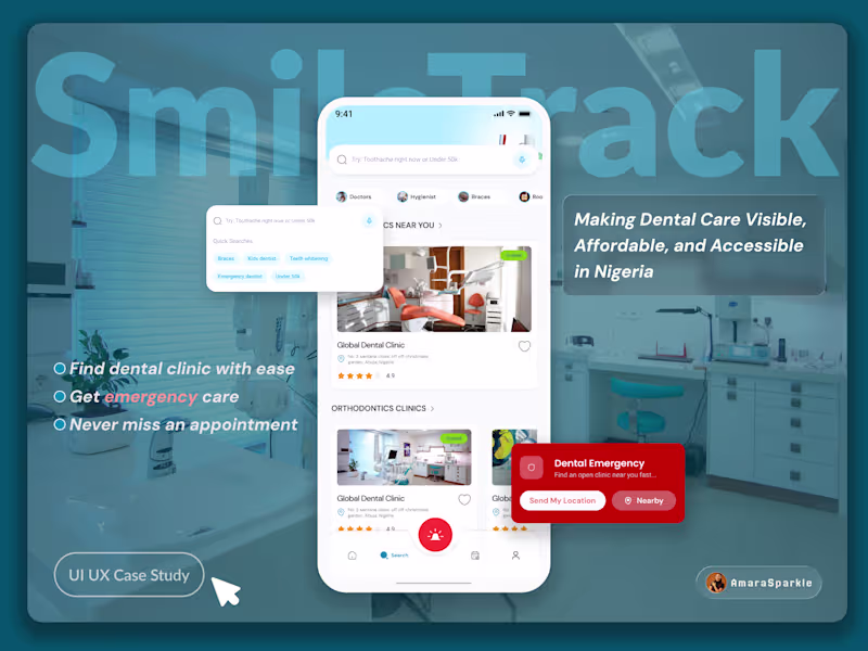 Cover image for SmileTrack is a mobile application