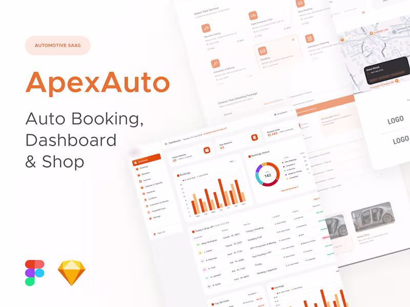 Cover image for SaaS UI/UX & Dashboard Design in Figma