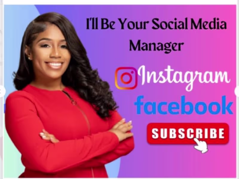 Cover image for Social media marketing manager 