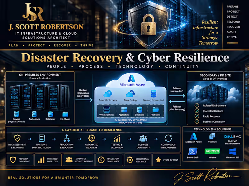 Cover image for Disaster Recovery & Cyber Resilience