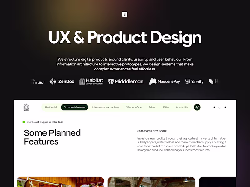 Cover image for UX & Product Design:  Information Architecture, Prototyping..