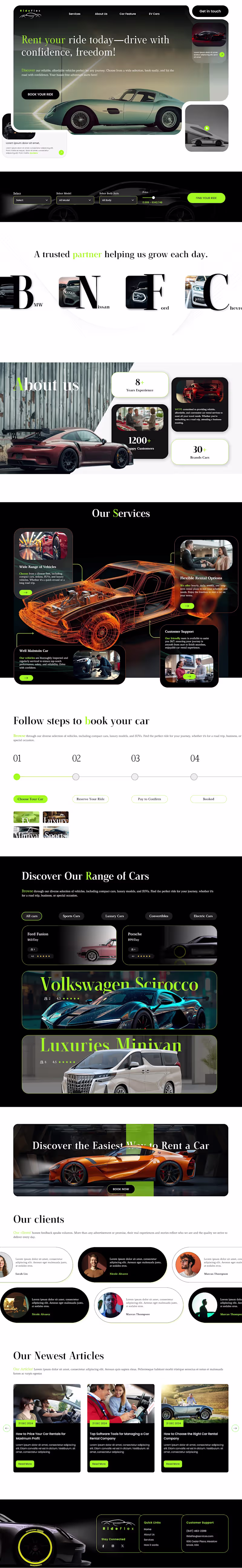 Cover image for Built a modern and responsive