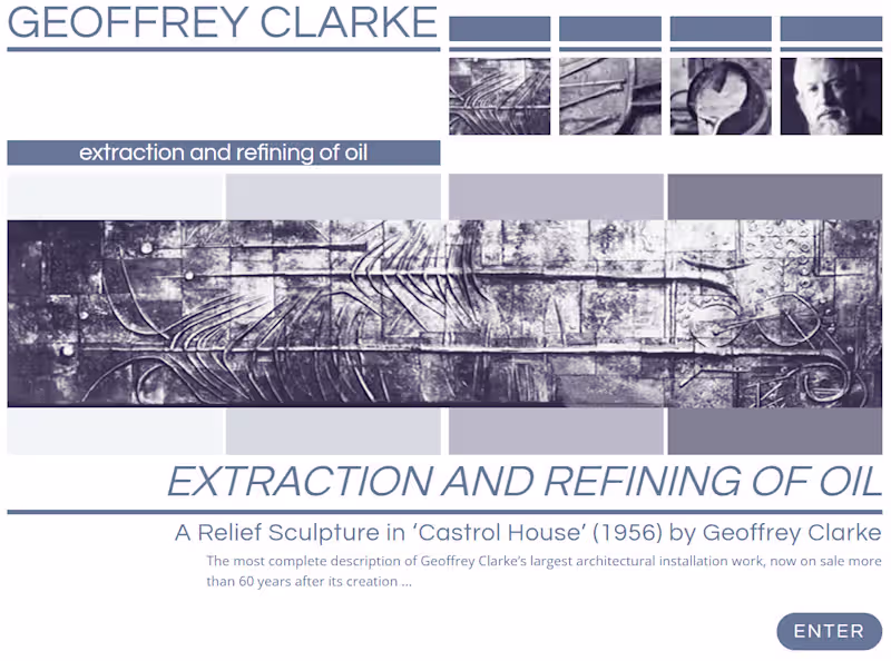 Cover image for Geoffrey Clarke